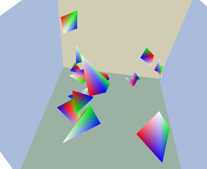 BouncingTetrahedra2